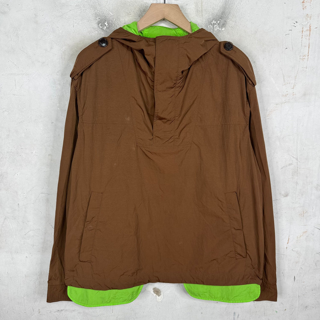Dior Brown/Green Anorak Windbreaker