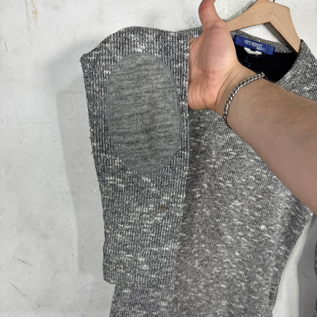 Junya Watanabe Speckled Ribbed Knit Sweater
