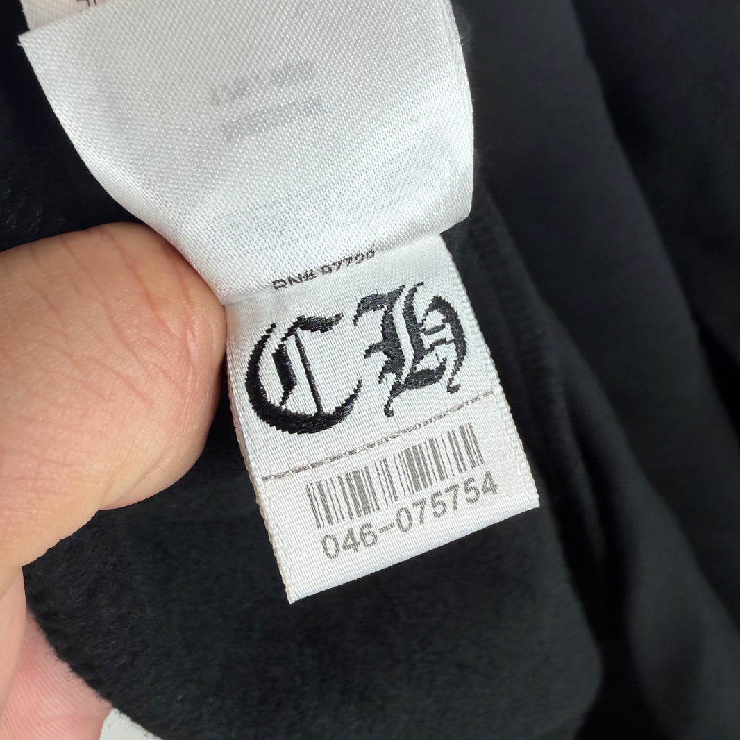 Chrome Hearts Black Tonal Horseshoe Hoodie