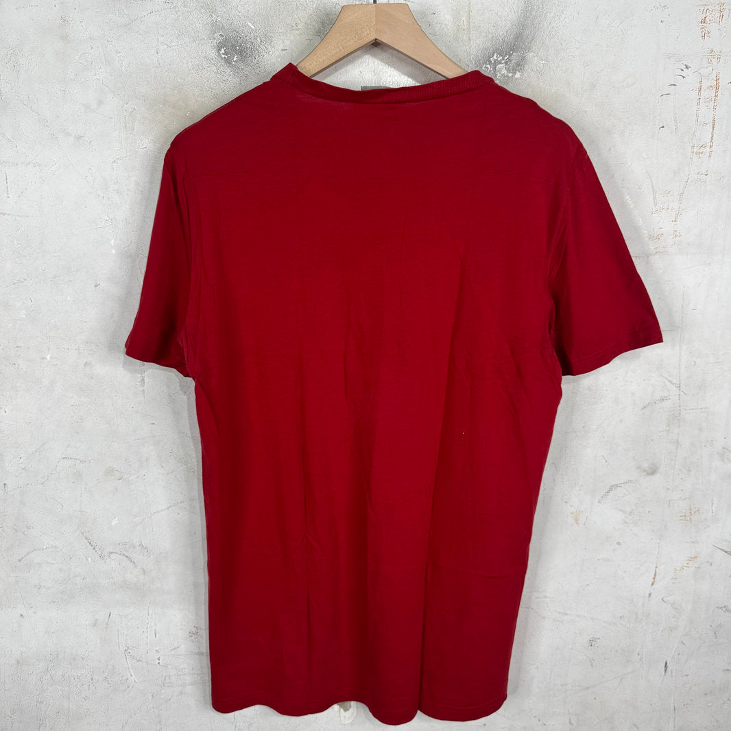 Dior Red Bee Logo T-Shirt