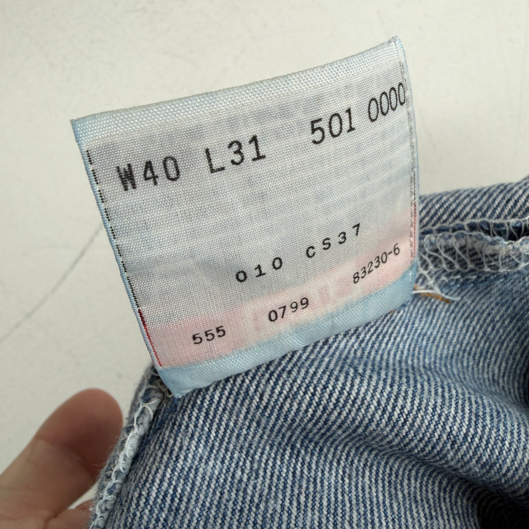 Vintage Levi's 501xx Deep Blue Jeans