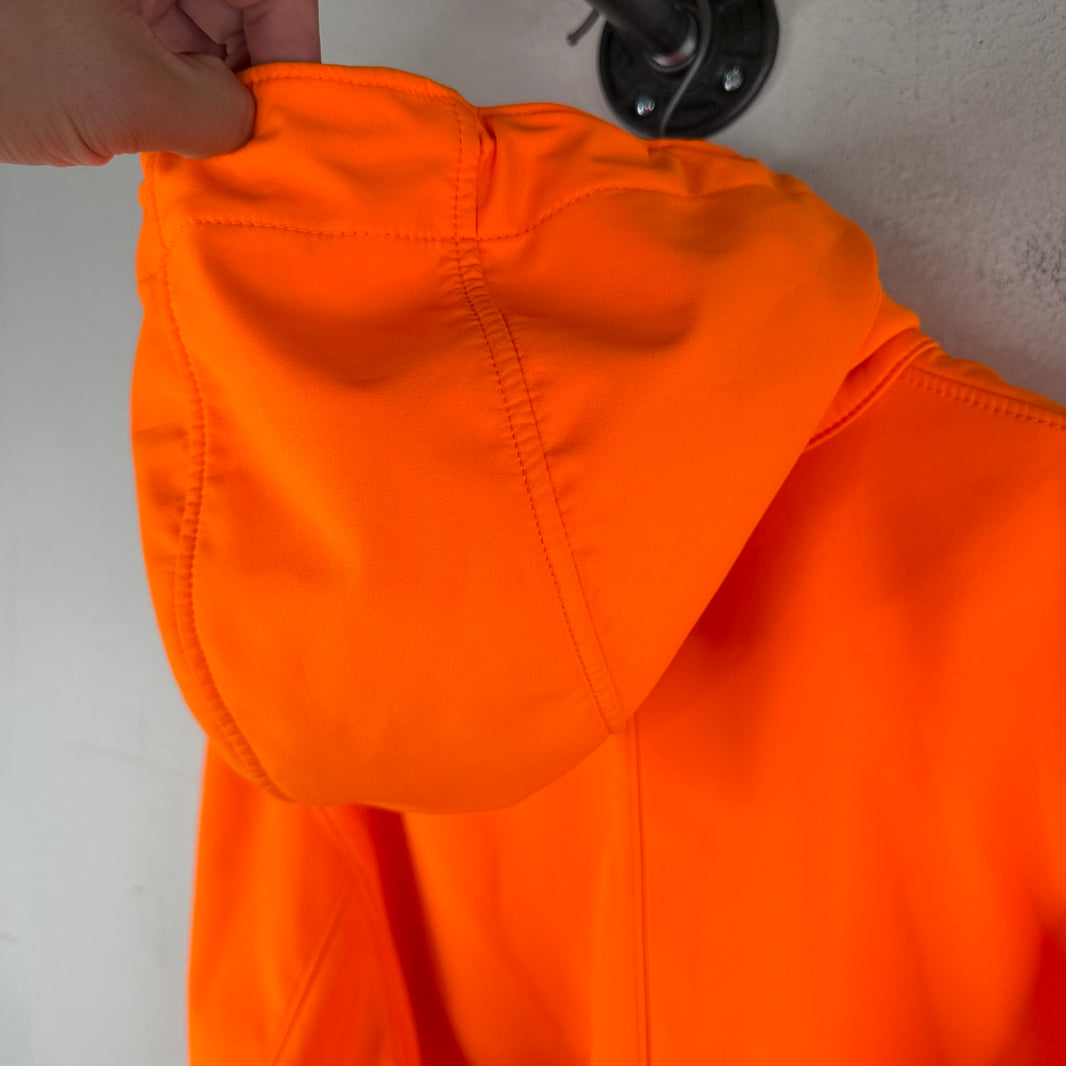 Stone Island Orange Hooded Track Jacket