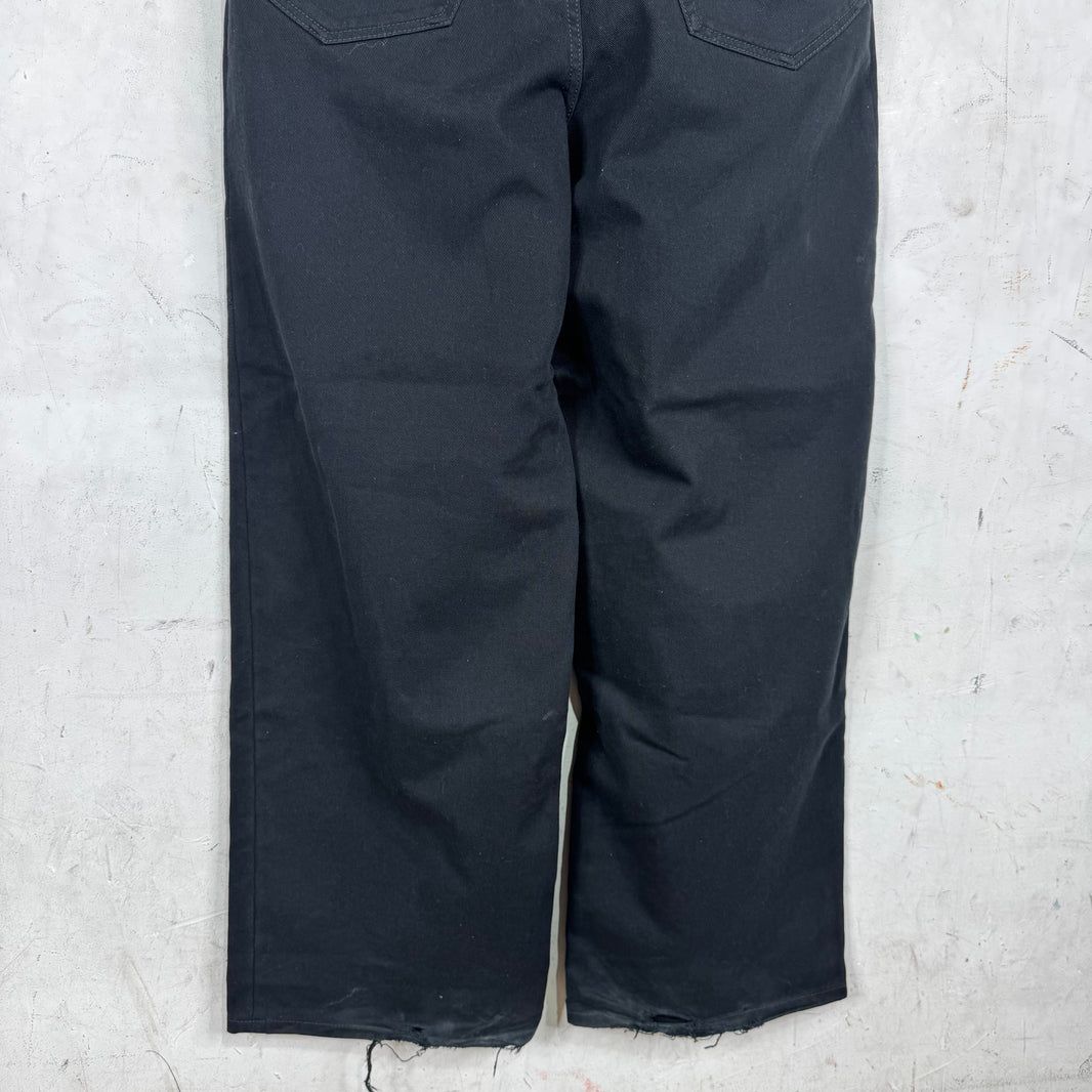 Balenciaga Looser Fit Black Jeans