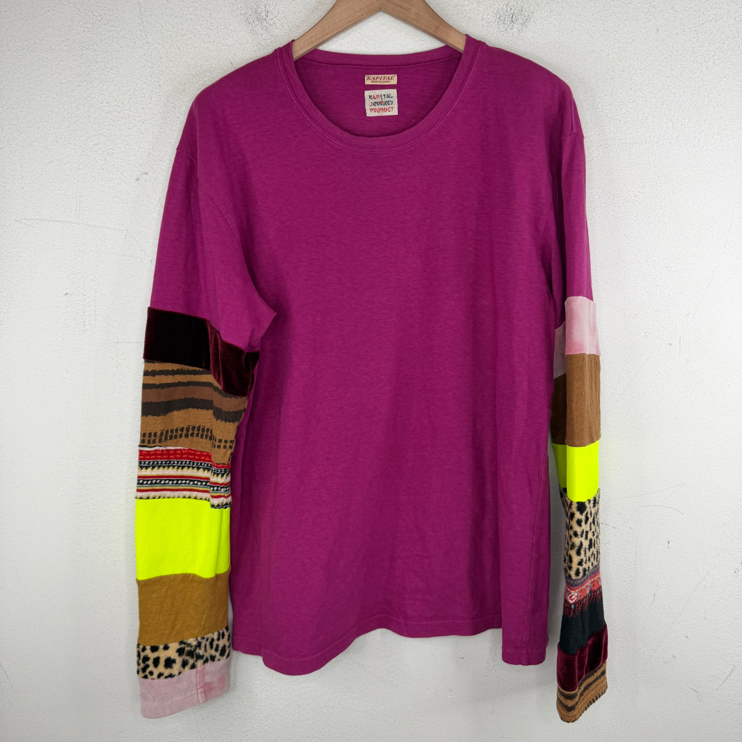 Kapital Purple Hippie L/S T-Shirt