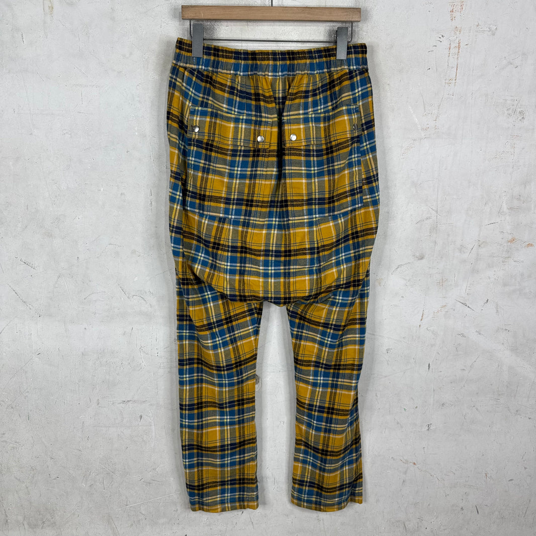 Rick Owens Phlegelethon Flannel Pants