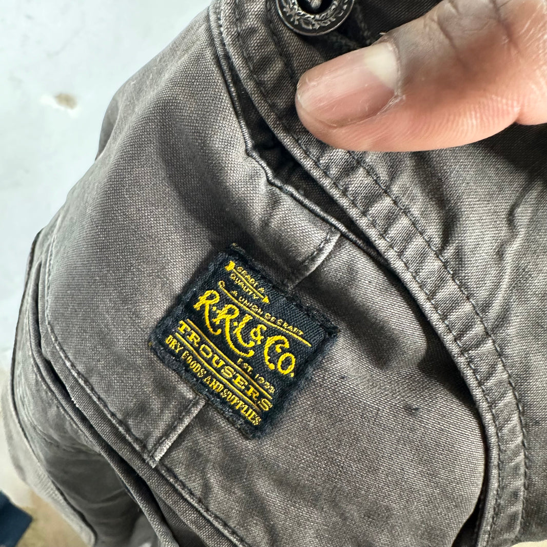 RRL Tapered Canvas Cargo Pants