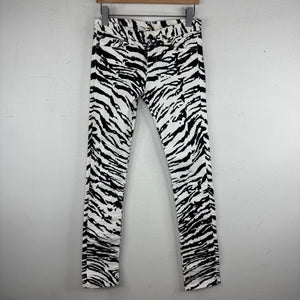 Saint Laurent D01 Zebra Jeans