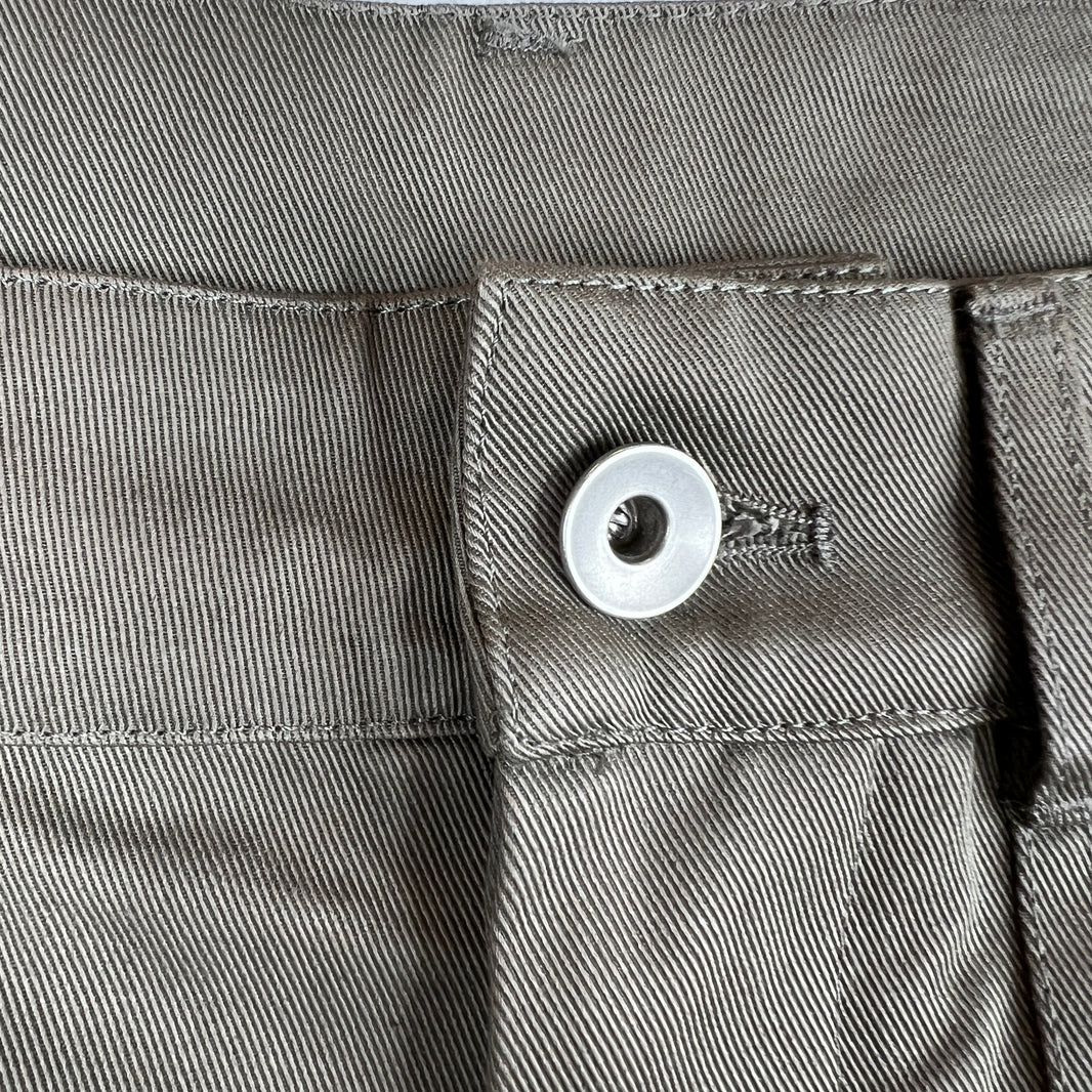 DRKSHDW Grey Cargo Collapse Pants