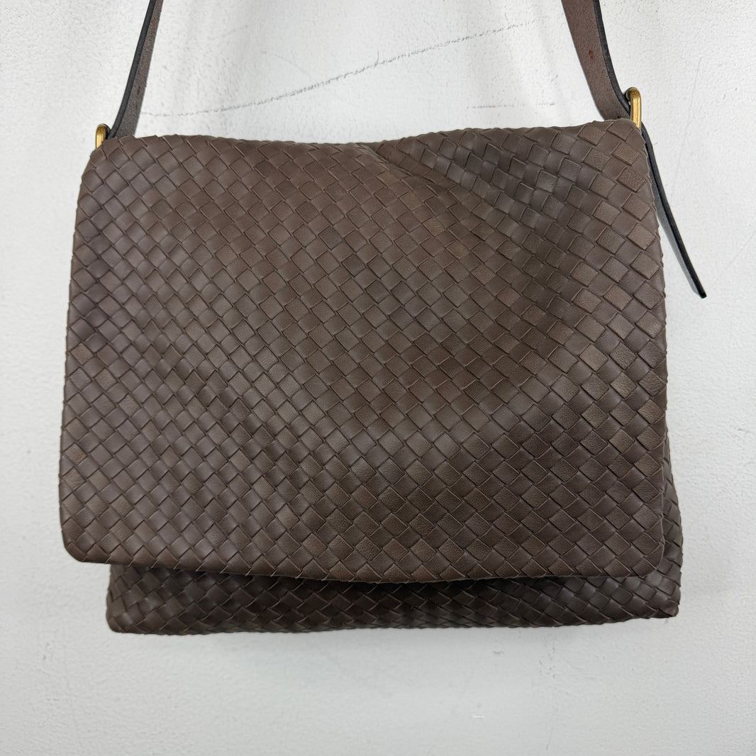 Bottega Veneta Intrecciato Messenger Bag