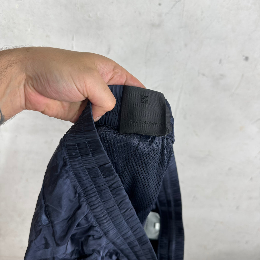 Givenchy Navy Logo Shorts