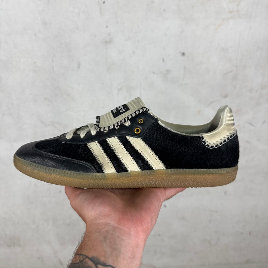 Adidas x Wales Bonner Black Ponyhair Sambas