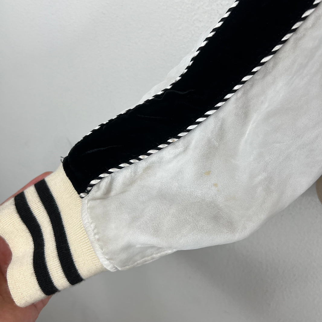 Balmain Crest Velour Teddy Jacket
