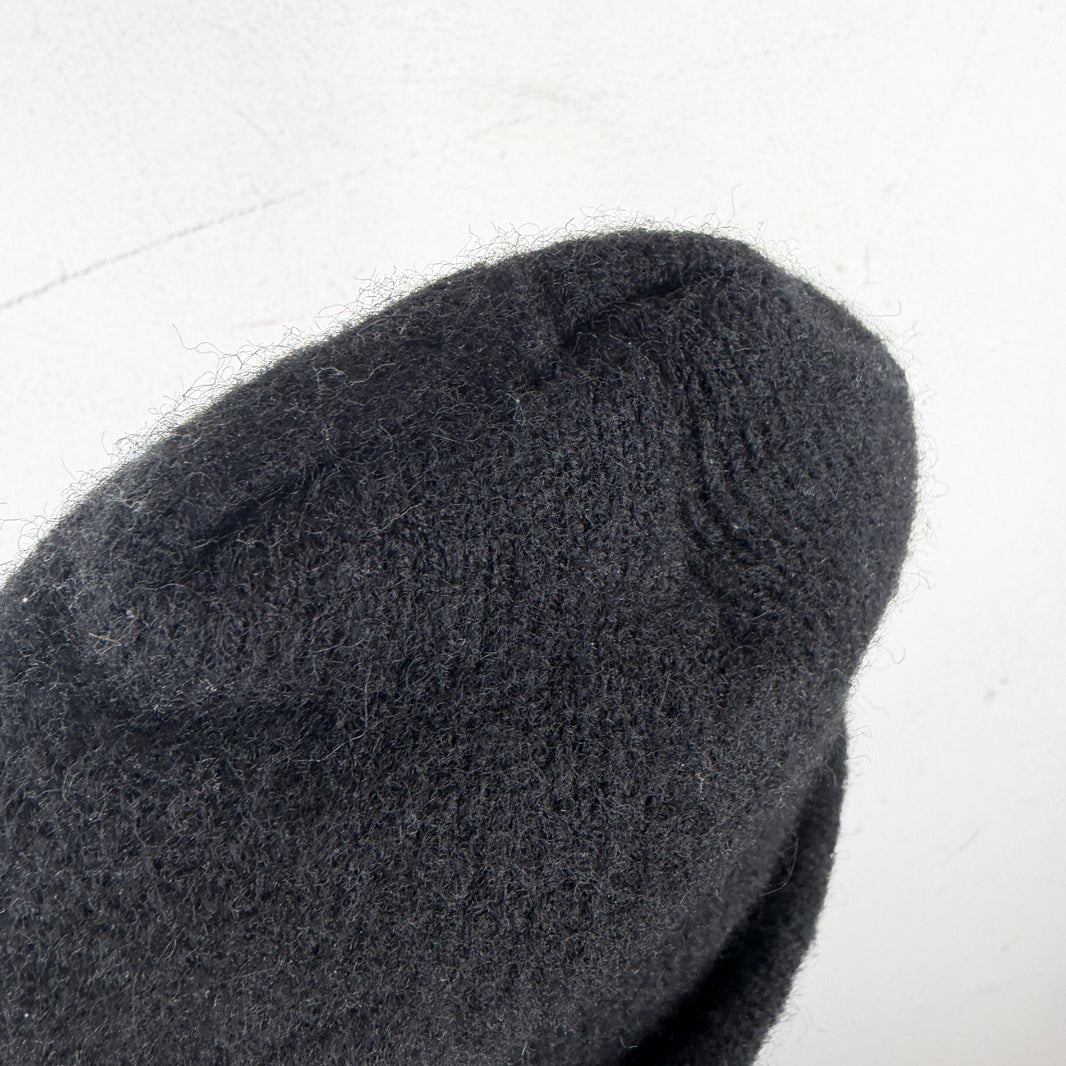 Chrome Hearts Black Cashmere Beanie