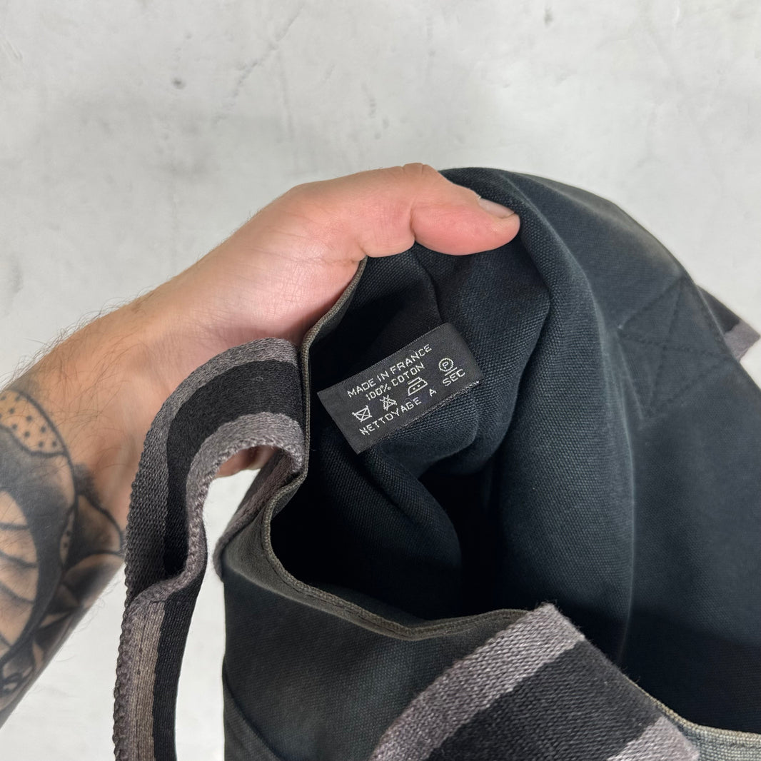 Hermes Canvas Tall Tote