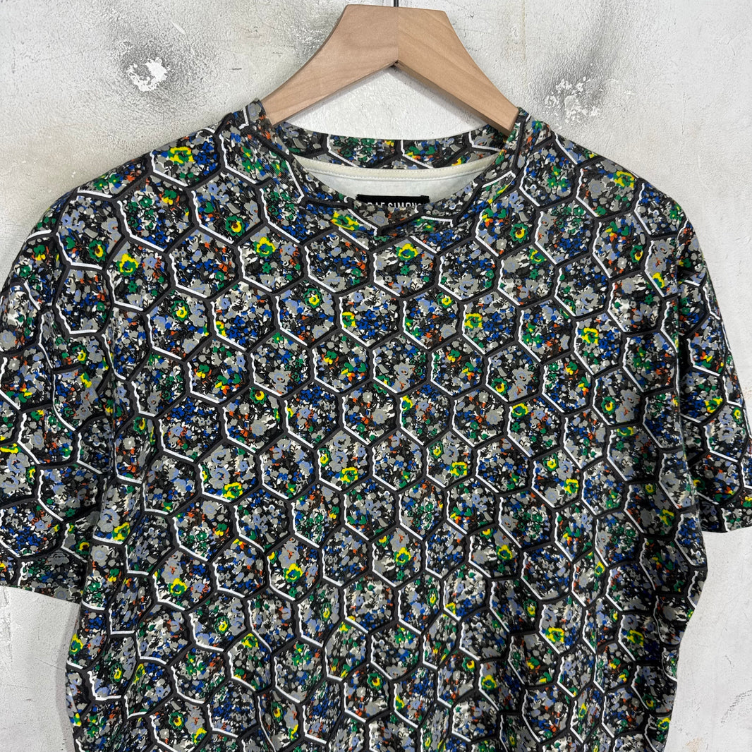 Raf Simons Geometric Print T-Shirt