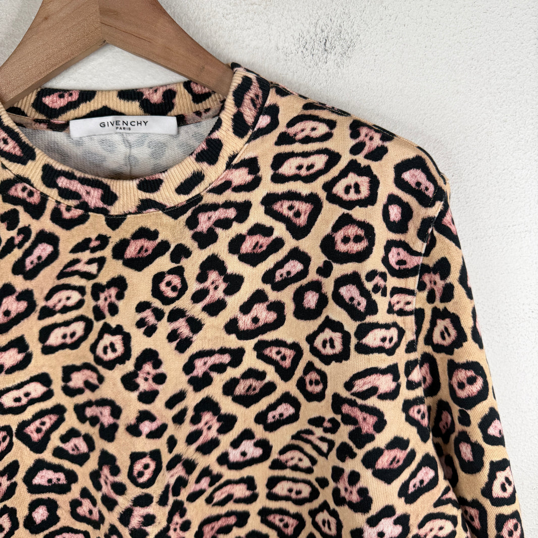 Givenchy AOP Leopard Sweater