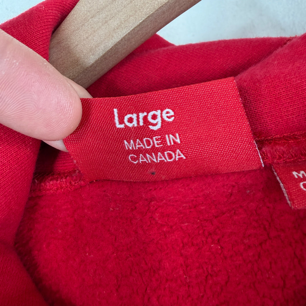 Supreme Bleached Red Tonal Box Logo Hoodie