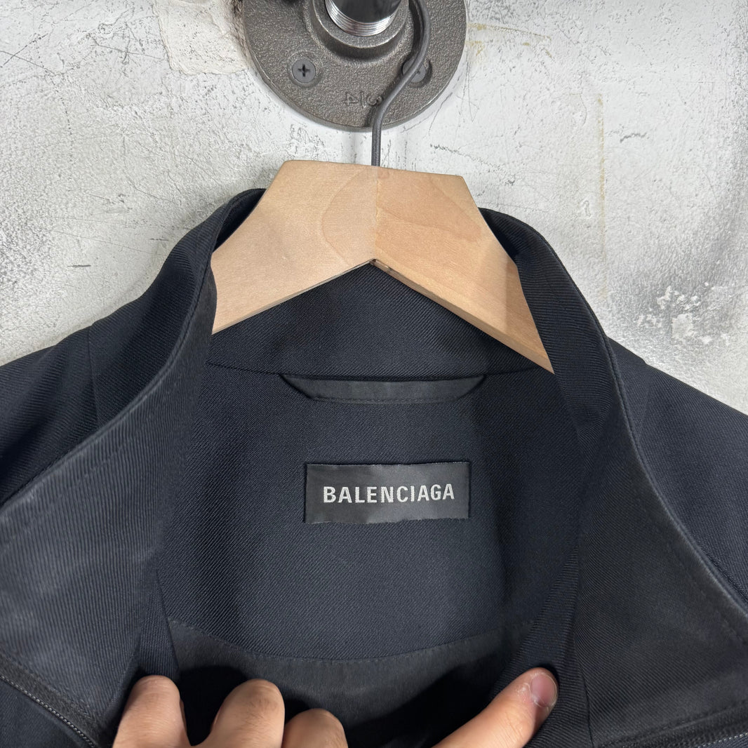 Balenciaga Tonal Logo Track Jacket