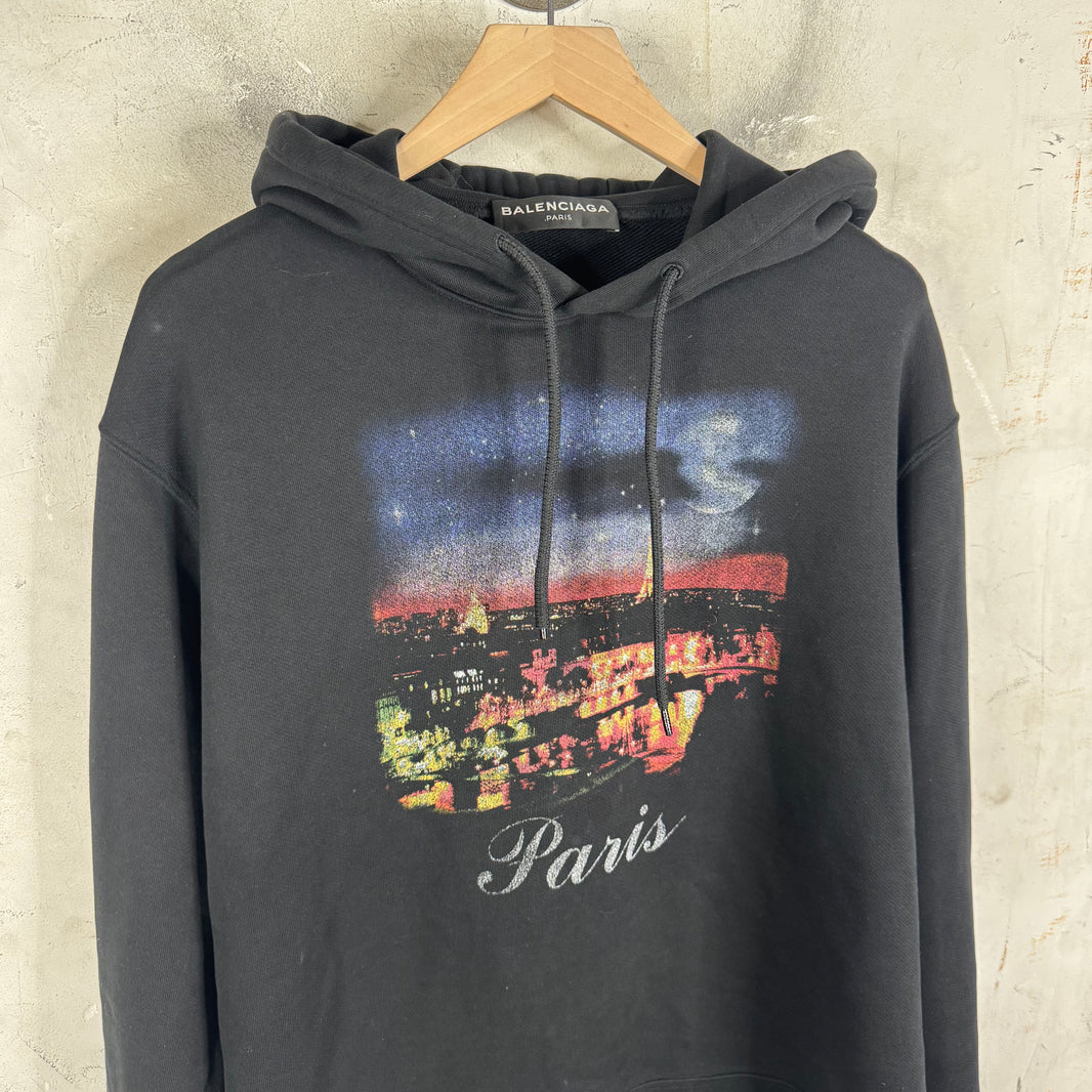 Balenciaga 2017 Paris Graphic Hoodie