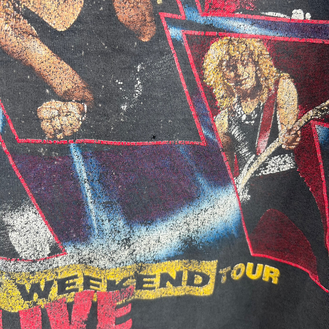 Vintage Def Leppard 7-Day Weekend Tour T-Shirt