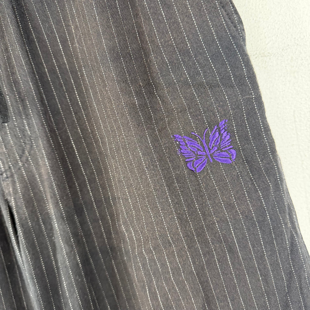 Needles Pin Stripe Elastic Trousers