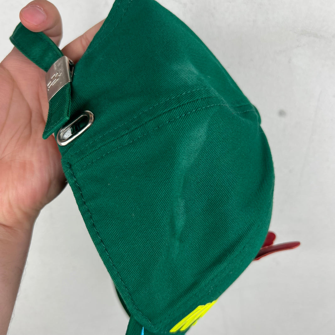Walter Van Beirendonck Green Mirror Hat