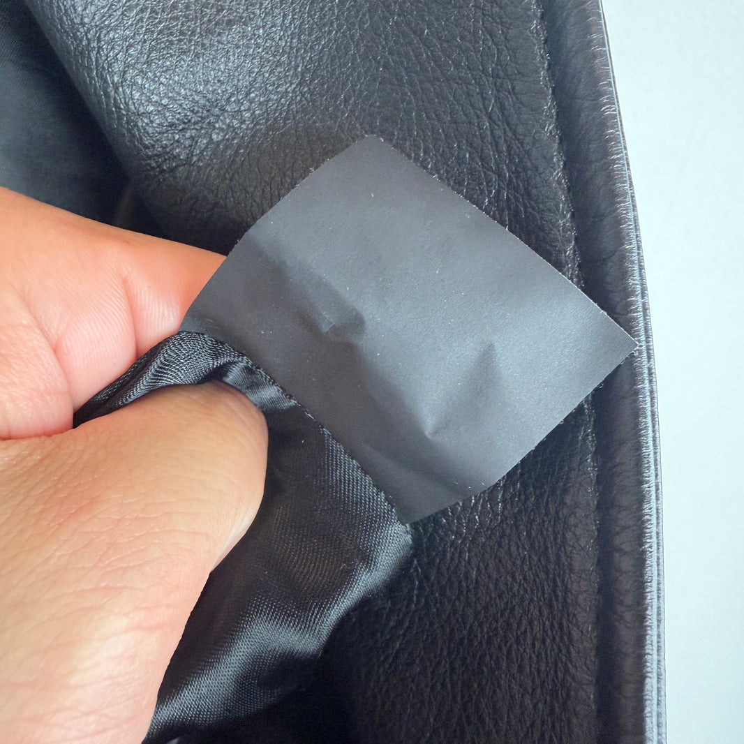 Balenciaga Sample Leather Blazer