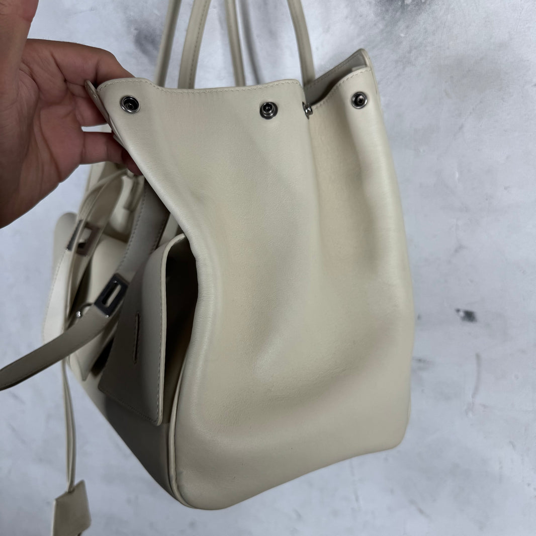 Balenciaga Beige Medium Bel Air Bag