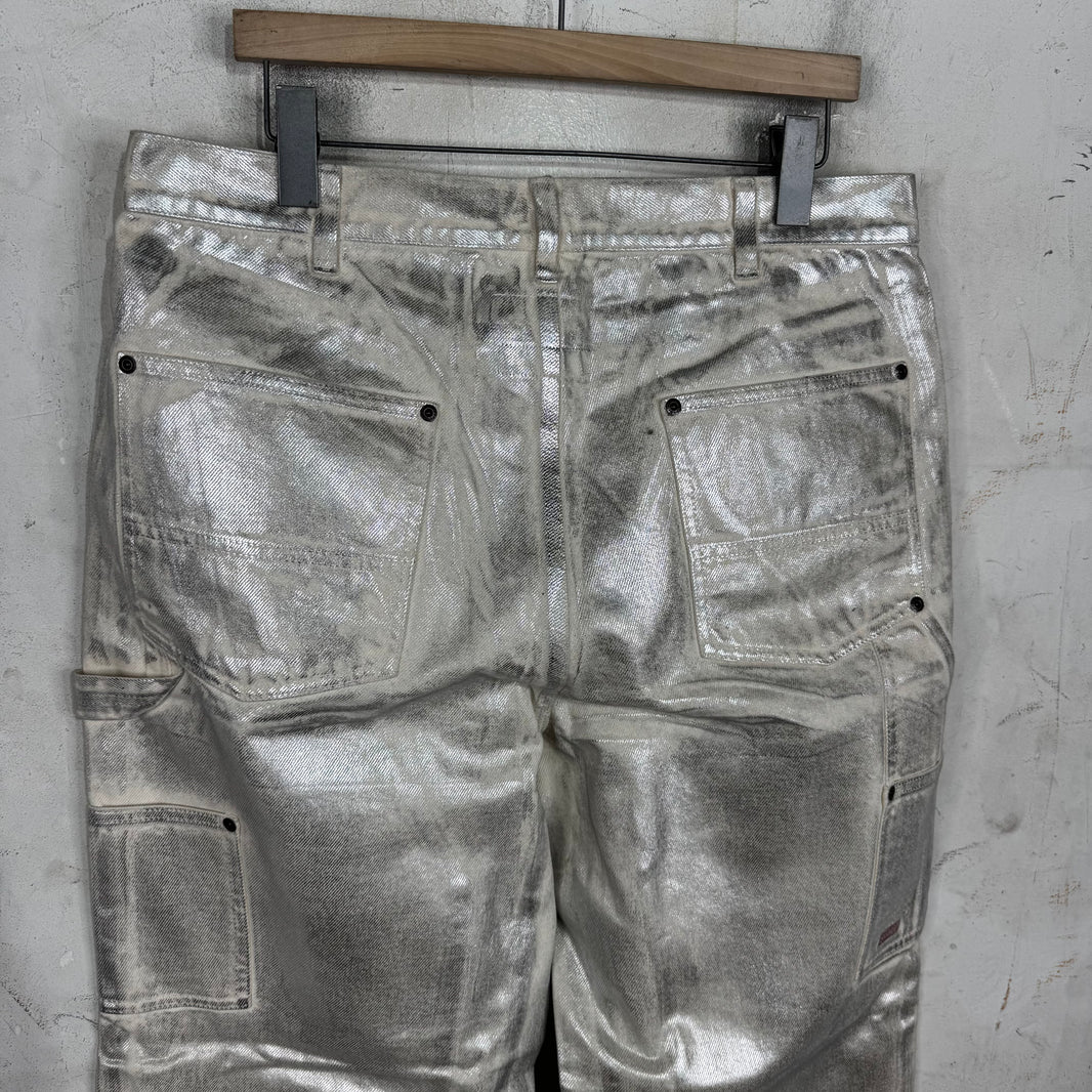 Supreme x MM6 Painted Double Knee Pants