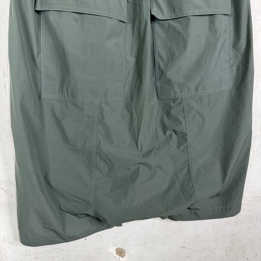 Rick Owens  Dirt Sage Dropcrotch Nylon Shorts