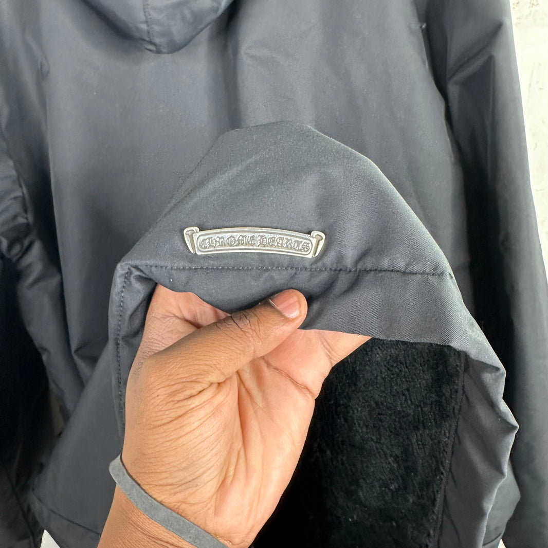 Chrome Hearts Nylon Leather Sideline Parka