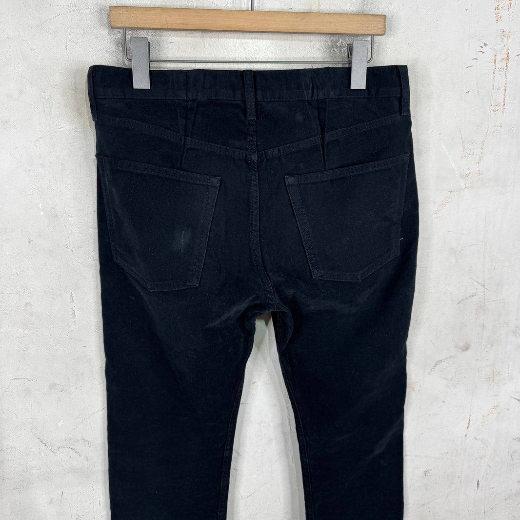 Junya Watanabe 2003 Velvet Cross Studded Pants