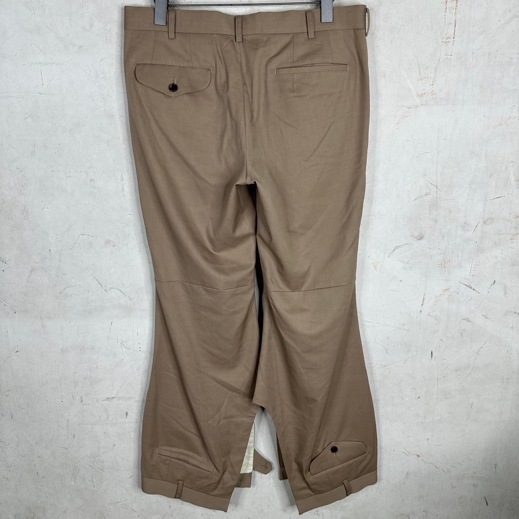 Comme Des Garçons Flared Reconstructed Trousers