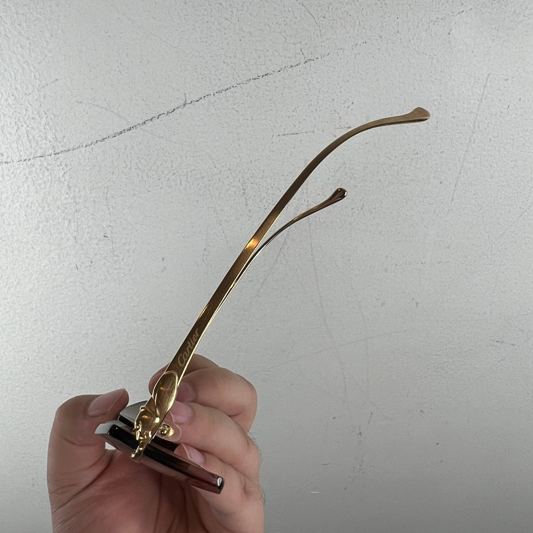 Cartier Gold Panther Sunglasses