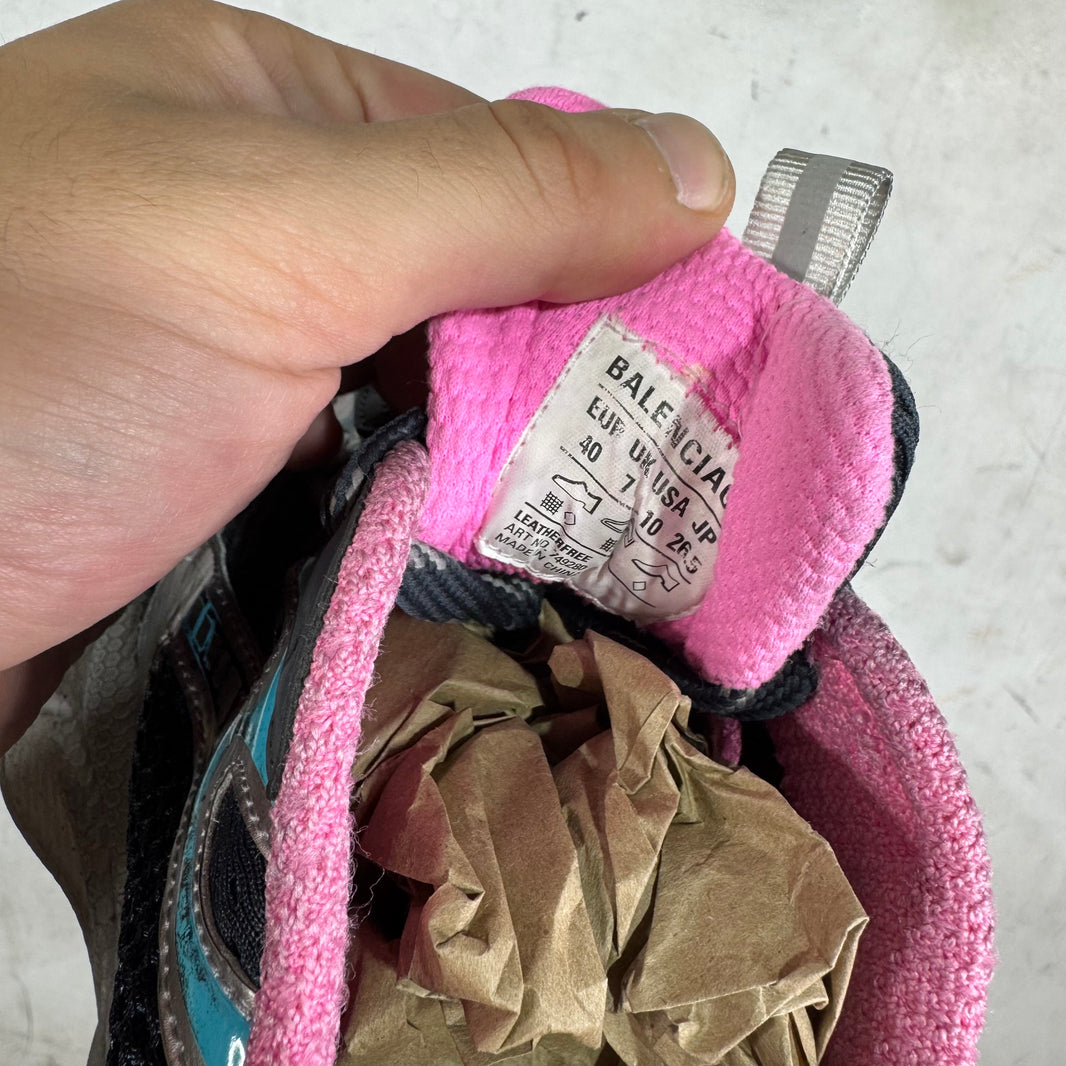 Balenciaga Navy/Neon 3XL Sneakers