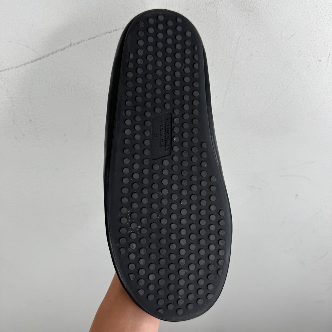 Balenciaga Chateau Leather Slippers