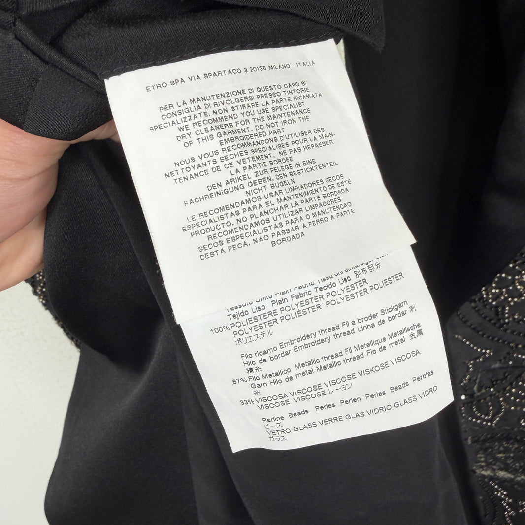 Etro Bead Embellished Tuxedo Jacket