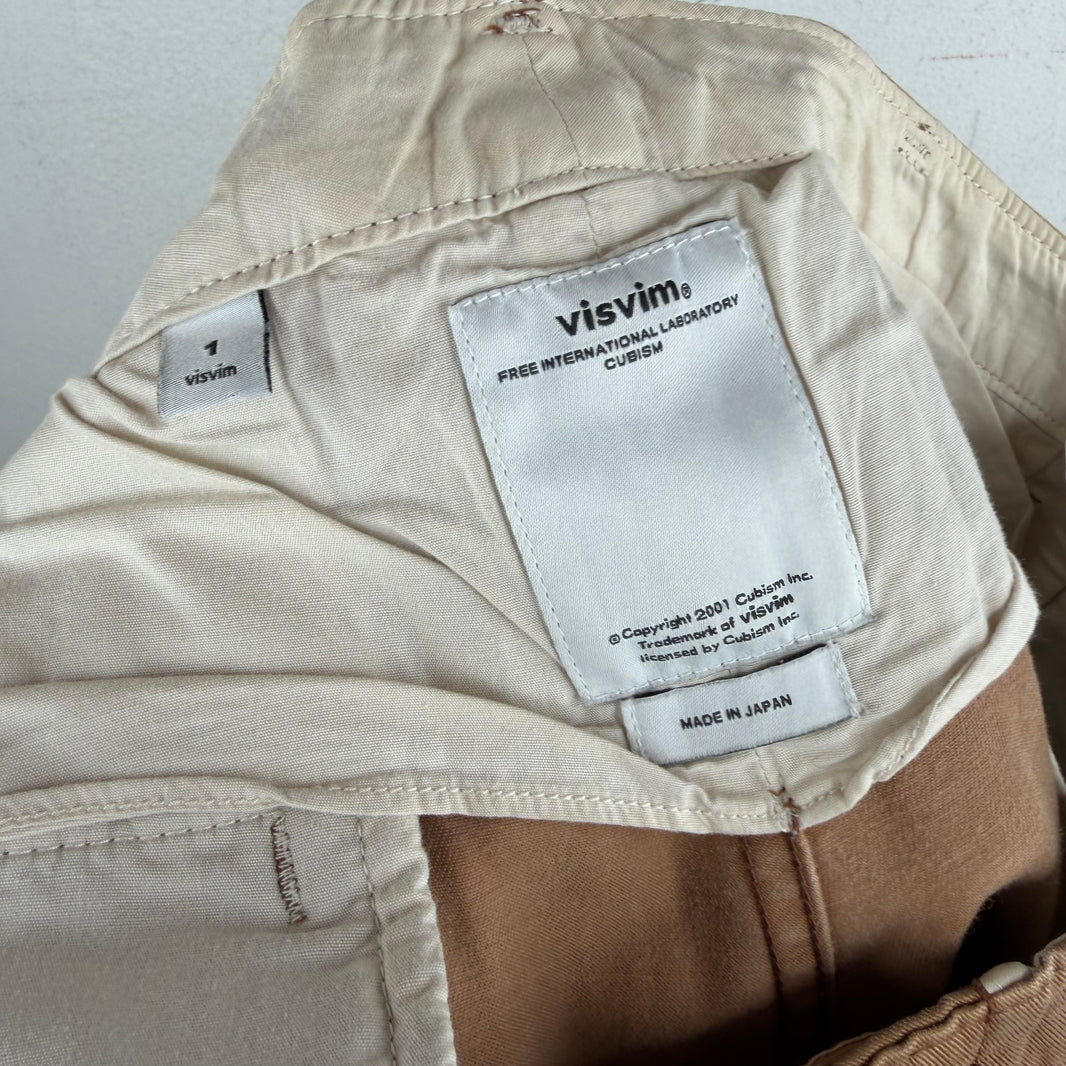 Visvim Brown Buckleback Trousers
