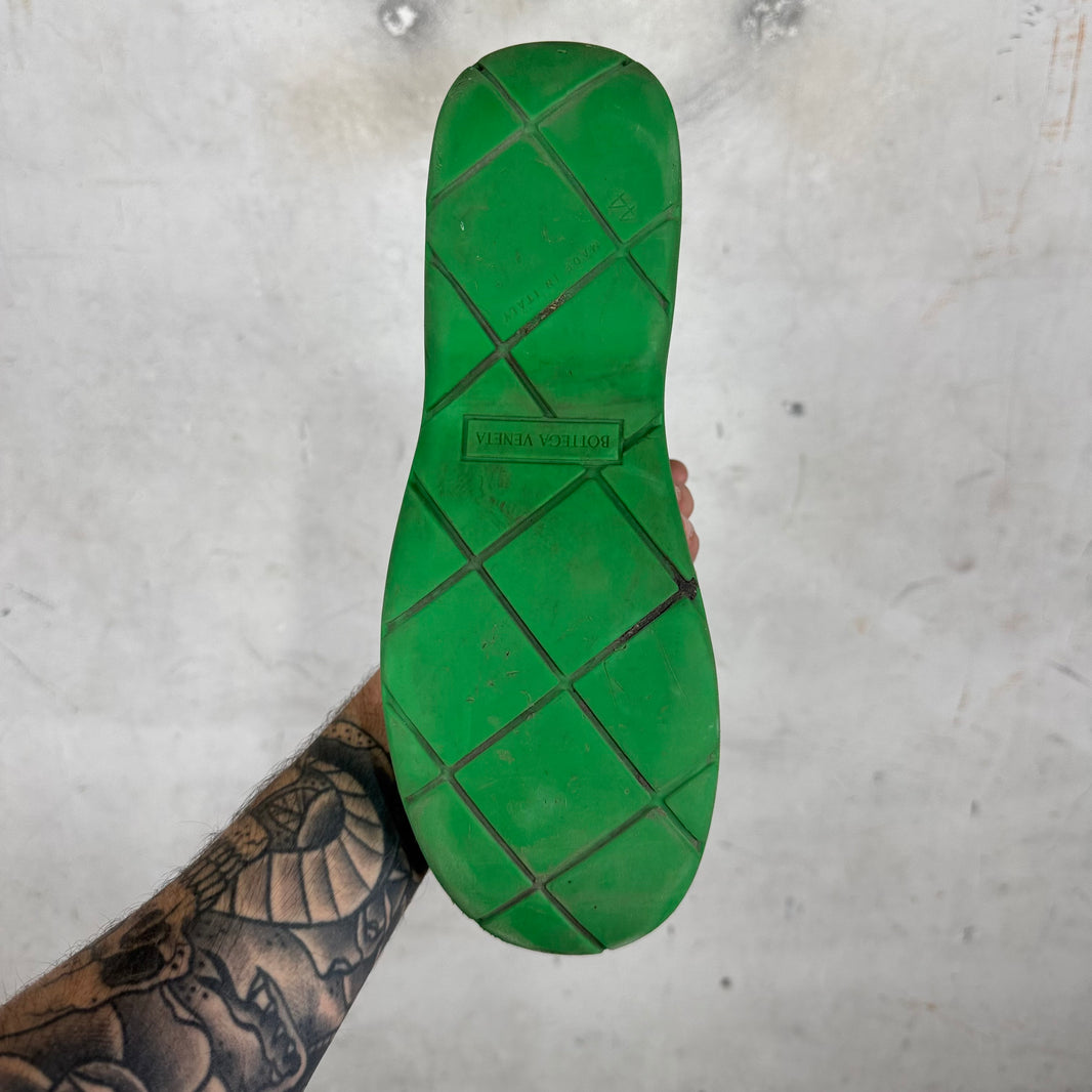 Bottega Veneta Green Puddle Boots