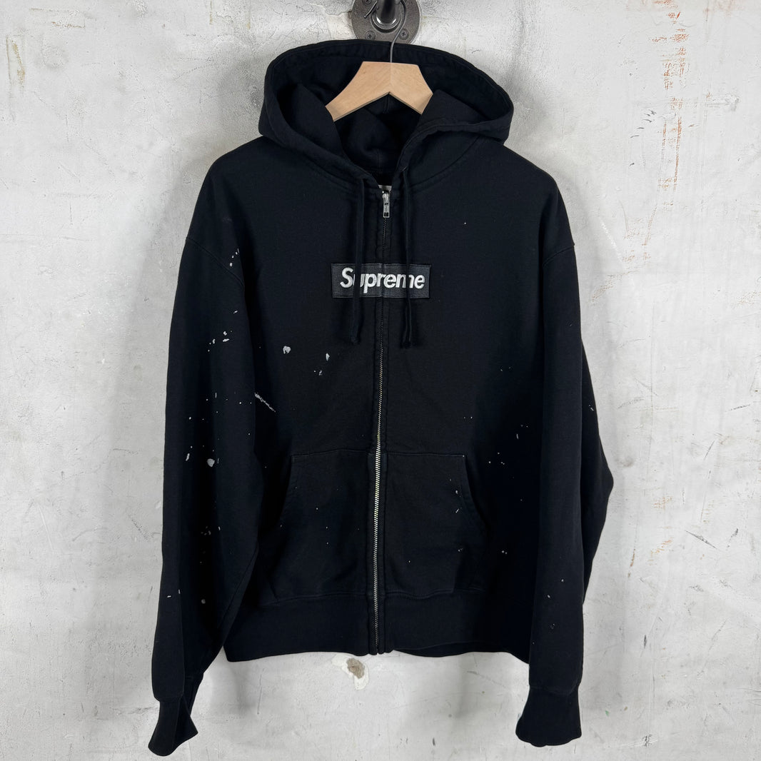 Supreme x MM6 Zip Up Box Logo