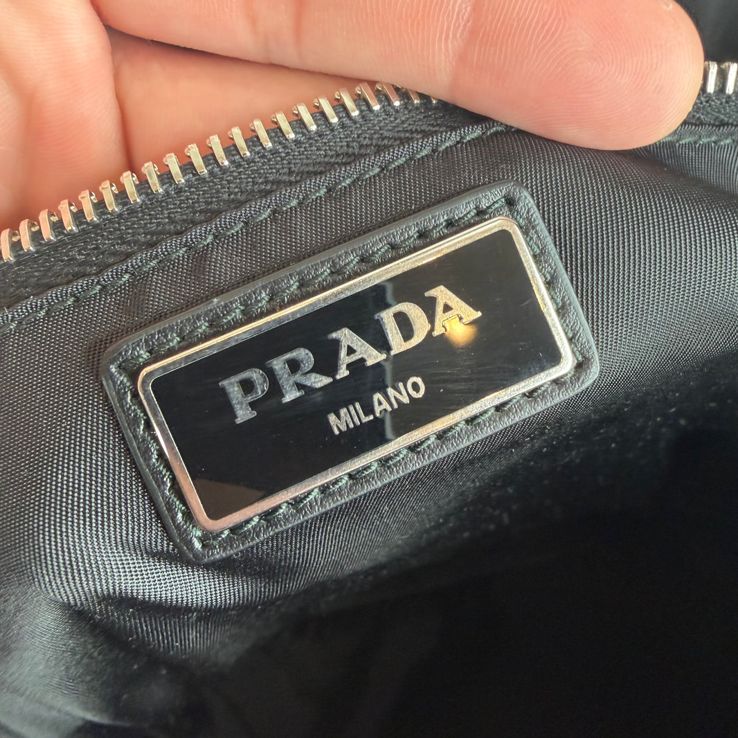Prada Nylon Two-Tone Backpack