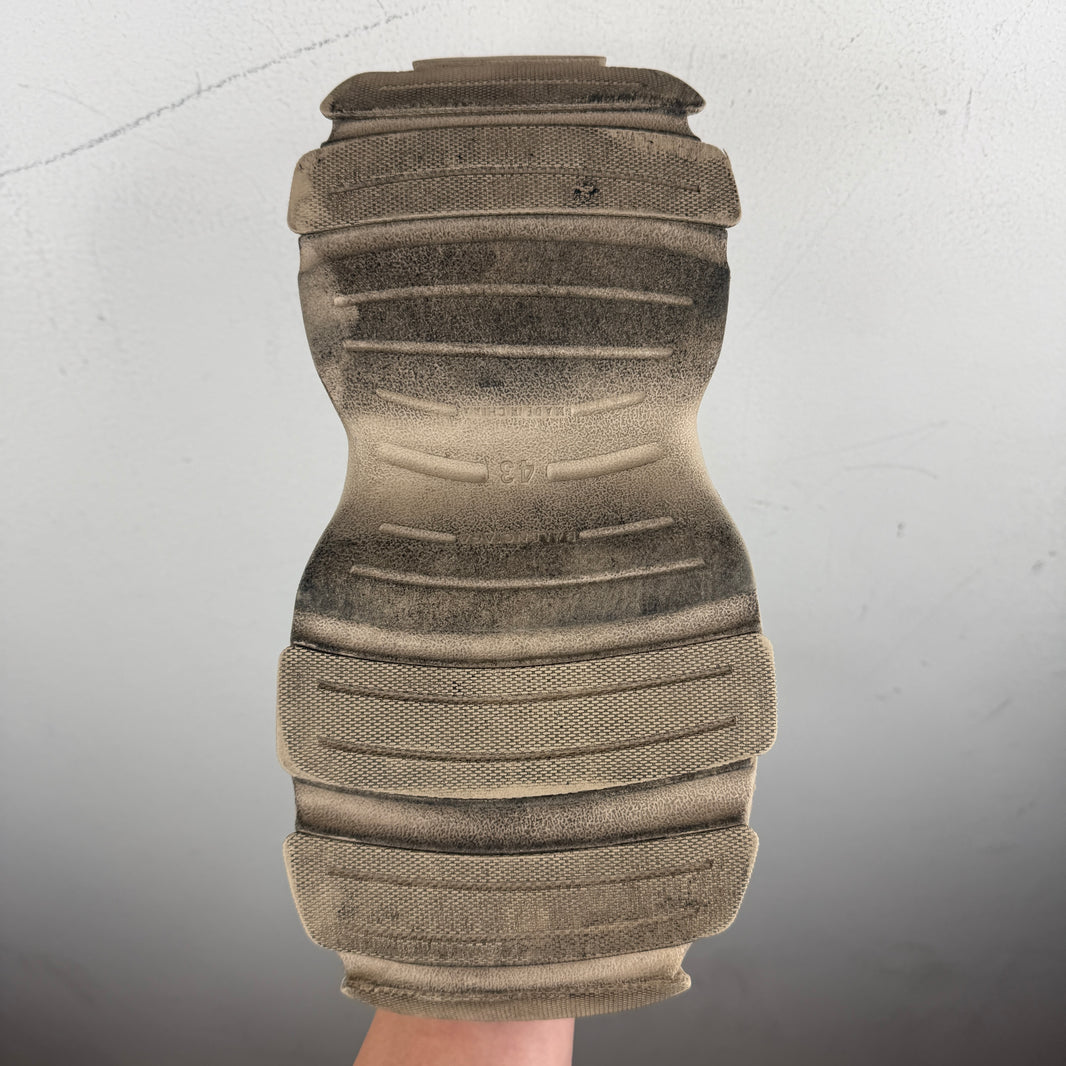 Balenciaga Tan HD Lace Up Sneakers