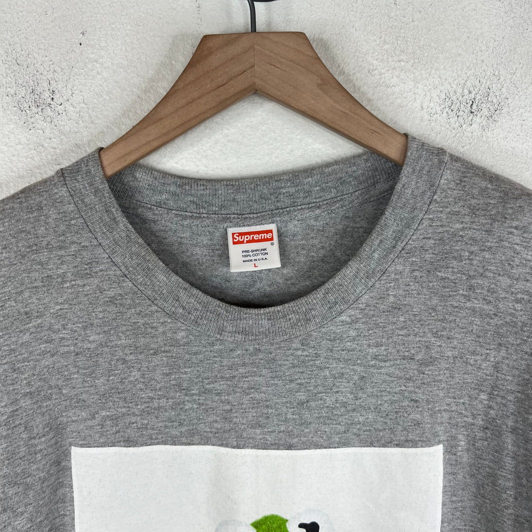 Supreme Gray Kermit Photo T-Shirt