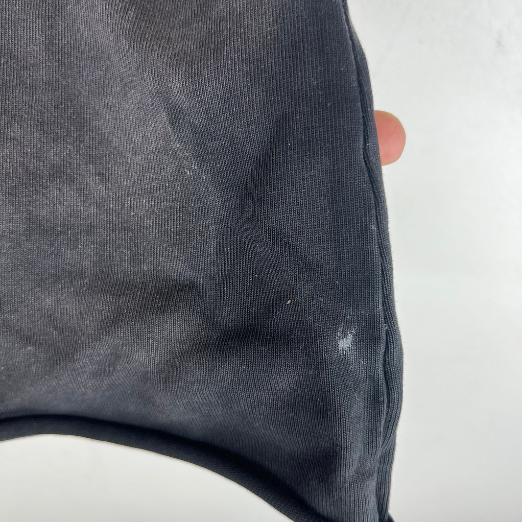 424 Crest Academy Black Washed Skully Beanie