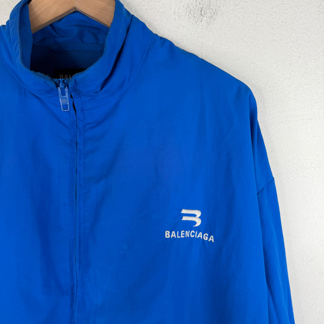 Balenciaga Sporty B Blue Track Jacket