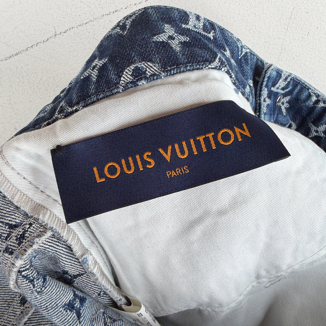 Louis Vuitton Sample Monogram Jeans
