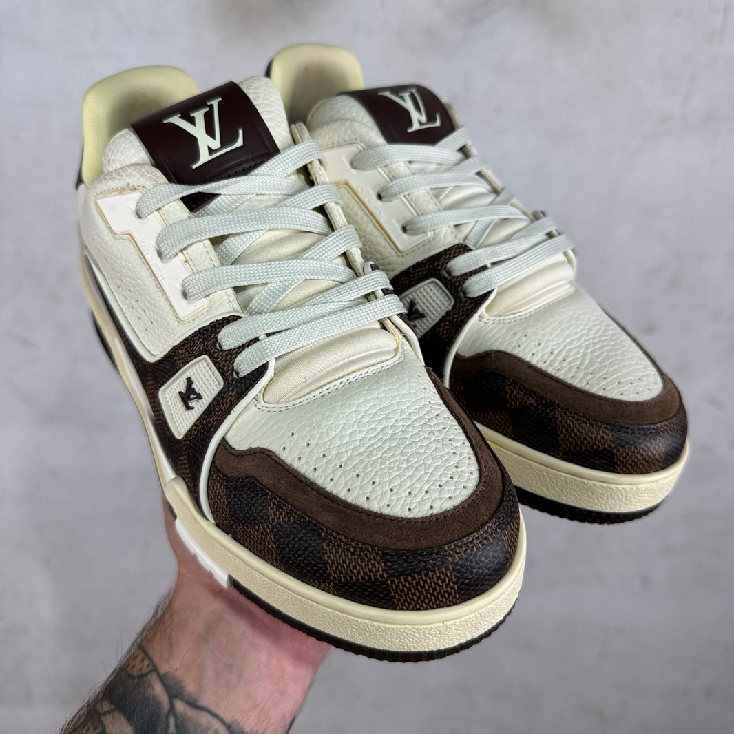 Louis Vuitton Damier Cream Trainers