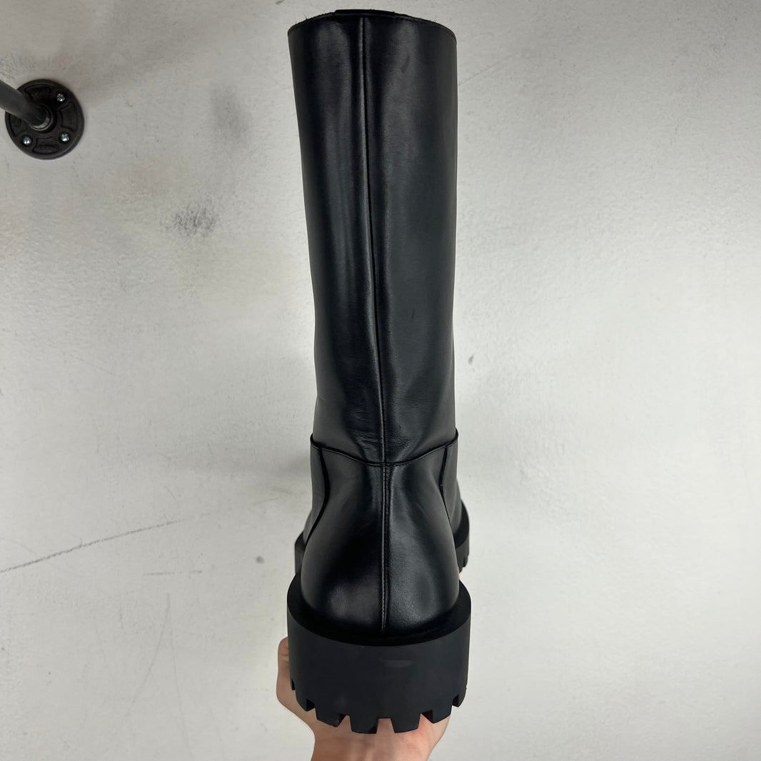 Balenciaga Leather Hummer Boots