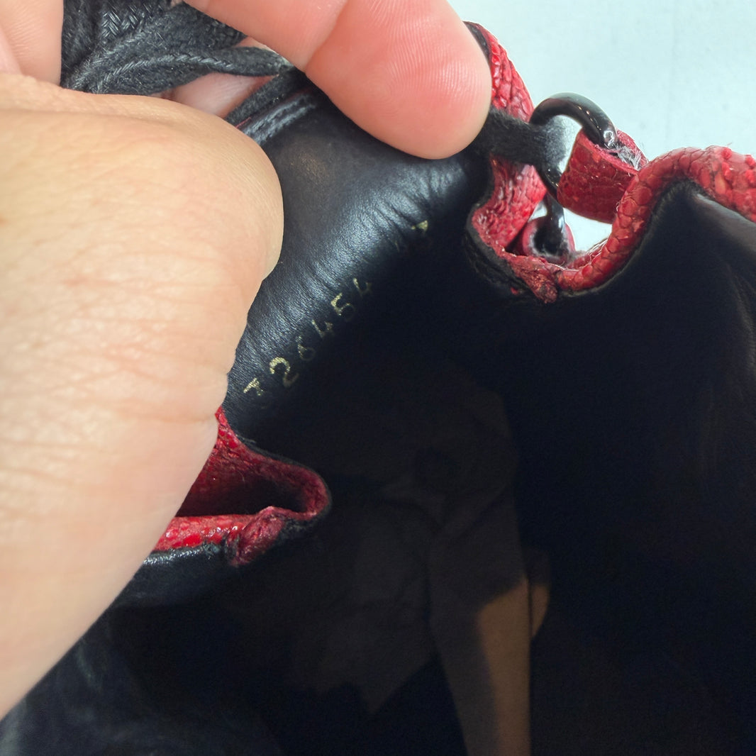 Balenciaga Red Stingray Arena Sneakers