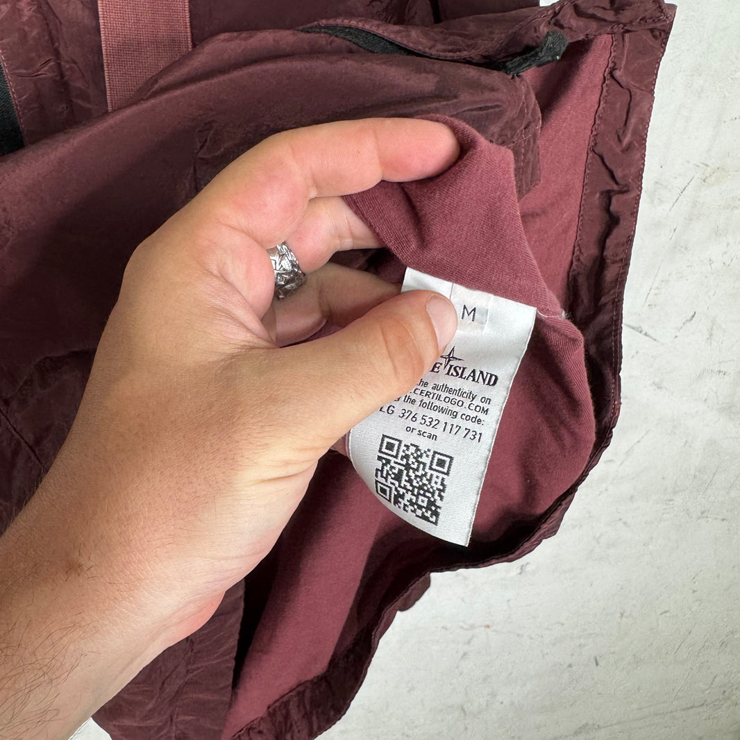 Stone Island Metallic Zipped Jacket